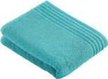 Badetuch VOSSEN "Vienna Style Supersoft", blau (light azure), B:67cm L:140cm, Walkfrottee, Baumwolle, Handtücher, Badetuch, Supersoft Baumwolle