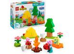 Konstruktionsspielsteine LEGO "Campingausflug (10452), LEGO DUPLO Peppa Pig", bunt, Spielbausteine, Baby, Kunststoff, Konstruktionsspielsteine, Made in Europe