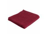 Handtücher WEWO FASHION "9518H", rot (rubin), B:50cm L:100cm, Frottee, Frottier, Handtücher, Handtücher, saugstark