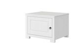 Beistellschrank OTTO HOME "Gotland, Schrankmodulsystem, einzeln oder mit der Serie kombinierbar", weiß, B:60cm H:44cm T:52cm, Massivholz, Schränke, Beistellschrank, massive Kiefer, variabel einsetzbar, auch für Dachschrägen