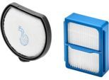 AEG Filter-Set "ASKQX9", blau (weiß, blau, schwarz), Filterkartuschen, mit Vormotor- und E10 Hygienefilter, Filter-Set