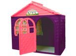 Spielhaus JAMARA "Little Home", lila (dunkellila, pink), Spielhäuser, KinderB:130cm H:120cm T:78cm, Kunststoff, Spielhaus, BxTxH: 130x78x120 cm, B:130cm H:120cm T:78cm