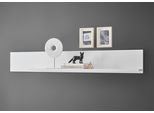 Wandboard HOME AFFAIRE "Hudson", weiß, B:150cm H:22cm T:21cm, Holzwerkstoff, Regale, Wandboard, in moderner Trendfarbe, Breite 150 cm