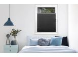 Plissee MYDECO "Promo" Gr. 4, grau (hellgrau, weiß), B:70cm H:130cm, Obermaterial: 100% Polyester, Plissees, Plissee