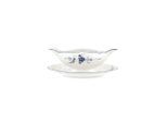 Sauciere VILLEROY & BOCH "Sauciere Vieux Luxembourg 200 ml weiß-blau", bunt (weiß, blau), Schüsseln, Sauciere