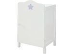 Puppenkleiderschrank ROBA "Stella", weiß, Puppenmöbel, KinderB:31cm H:52cm T:25cm, Puppenkleiderschrank, B:31cm H:52cm T:25cm