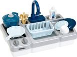 Spielküche KLEIN "Miele - Spüle mit Wasserfunktion und Kochfeld", weiß, Spielküchen, KinderB:26cm H:42cm T:26cm, Kunststoff, Spielküche, Made in Germany, B:26cm H:42cm T:26cm