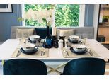 Platzset ADAM "Romantic Puligny Light" Gr. 1, beige, B:40cm L:40cm, Obermaterial: 100% Baumwolle, Platzsets, Platzset, GOTS organic,zertifiziert durch CERES 0242,Made in Germany