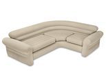 Luftsessel INTEX "Corner Sofa", beige, Luftbetten, B/H/L: 203cm x 76cm x 257cm, Materialmix, Luftsessel, B:203cm H:76cm L:257cm