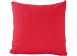 Kissenbezug PRIMERA "Primera Mako-Feinjersey Kissenbezug im Doppelpack", rot, B:40cm L:40cm, Feinjersey, Obermaterial: 100% Baumwolle, Kissenbezüge, Kissenbezug, In vielen Uni-Tönen