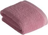 Saunatuch VOSSEN "High Line", rosa (altrosa), B:100cm L:150cm, Walkfrottee, Obermaterial: 100% Baumwolle, Handtücher, Saunatuch