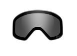 Snowboardbrille YEAZ "Magnetisches Wechselglas APEX", schwarz, Sportbrillen, Snowboardbrille