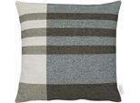 Dekokissen APELT "River" Gr. 1, braun (braun, beige, gestreift), B:46cm L:46cm, Polyester, Dekokissen_Sitzkissen_Kissenhüllen, Dekokissen, Kissenhülle ohne Füllung, 1 Stück
