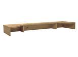 Schreibtischaufsatz MÄUSBACHER "Big System Office", braun (asteiche), B:137cm H:14cm T:40cm, Holzwerkstoff, Möbelaufsätze, Schreibtischaufsatz, Breite 137 cm