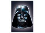 Wandtattoo KOMAR "Star Wars Darth Vader - Größe 50 x 70 cm", schwarz, B:50cm H:70cm, Folie, Wandtattoos, Wandtattoo, selbstklebend, Wandsticker, Kinderzimmer