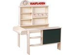 Kaufladen ROBA "Verkaufsstand, natur", beige (natur), Kaufläden, KinderB:100cm H:120cm T:78cm, Schichtholz, Kaufladen, B:100cm H:120cm T:78cm