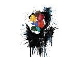 Leinwandbild QUEENCE "Kunstwerk", bunt (farbe bild(er): bunt), B:40cm H:60cm T:2cm, Canvas, Holzrahmen, Bilder, Leinwandbild, Premium-Leinwandstoff, Handarbeit aus Deutschland