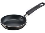 Bratpfanne TEFAL "Simple Cook Mini-Blini - Mini-Pfanne Ø 12 cm", schwarz, B:12,5cm H:3cm L:24,2cm Ø:12cm, Pfannen, Bratpfanne, Mini-Pfanne Ø 12 cm, Antihaft, nicht induktionsgeeignet
