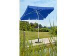 Sonnenschirm SCHNEIDER SCHIRME "Ibiza", blau, Obermaterial: 100% Polyester, Standschirme, Sonnenschirm, ohne Schirmständer
