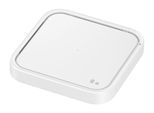 SAMSUNG Induktions-Ladegerät "Wireless Charger Pad mit Adapter EP-P2400T", weiß, B:12cm H:8cm T:20cm, Ladegeräte, Induktions-Ladegerät