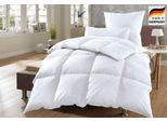 Daunenbettdecke OTTO HOME "Köniz, Bettdecke 135x200 cm, 155x220 cm und weitere Größen", weiß, B:135cm L:200cm, Bezug: 100% Baumwolle. Füllung: 60% Daunen, 40% Federn, Bettdecken, Daunenbettdecke, Bettdecken, Sommer, Winter, Decke ist Made in Green zertifiziert
