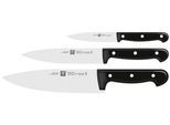Messer-Set ZWILLING "TWIN Chef 2", schwarz, Stahl, Kochmesser-Sets, Messer-Set, Sonderschmelze, Ergonomisch, Robust, Langlebig