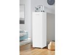 Hochkommode PRIESS, weiß, B:41cm H:135cm T:38cm, Holzwerkstoff, Sideboards, Hochkommode