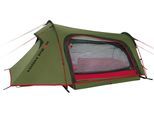 Tunnelzelt HIGH PEAK "Sparrow", grün (grün, rot), Zelte, B/H/L: 200cm x 95cm x 260cm, Tunnelzelt, B:200cm H:95cm L:260cm