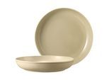 Schale SELTMANN WEIDEN "Foodbowl Terra ø 28,4 cm 2er Set", beige (sandbeige), L:28,4cm, Schüsseln, Schale