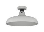 EGLO Deckenleuchte "MATLOCK", grau (grau, schwarz), 1, Ø 38cm H: 21cm, 1 Stk., Leuchten, Deckenlampe, Metall in Grau und Schwarz, Flurlampe, E27, Ø 38 cm, Deckenleuchte