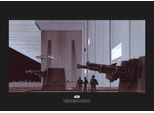 Bild KOMAR "Star Wars Classic RMQ Death Star Hangar", bunt (farbe bild(er): bunt), B:70cm H:50cm, Holz, Papier, Bilder, Bild, Wandbild zur Dekoration im Kinderzimmer - ohne Rahmen