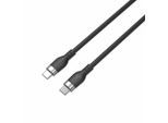 TARGUS USB-Kabel "Silicone USB-C Lade-Kabel 2 m 240W", schwarz, 200cmcm, Kabel, USB-Kabel