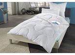 Kunstfaserbettdecke BECO "Gregor, Bettdecken für Sommer und Winter, Ganzjahresdecke", weiß, B:155cm L:220cm, Bezug: 100% Polyester. Füllung: 100% Polyester, Bettdecken, Kunstfaserbettdecke, Bettdecke 135x200cm, allergiker geeignet (Hausstauballergiker)