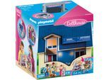 Konstruktions-Spielset PLAYMOBIL "Mitnehm-Puppenhaus (70985), Dollhouse", bunt, Spielbausteine, Kinder, Kunststoff, Konstruktions-Spielset, Made in Europe
