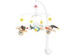 Mobile FEHN "Bruno, Musikmobile", beige, Mobilés, BabyB:40cm H:65cm, Kunststoff, Plüsch, Softvelour, Mobile, B:40cm H:65cm