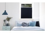 Plissee MYDECO "Free" Gr. 2, blau (dunkelblau, weiß), B:120cm H:130cm, Obermaterial: 100% Polyester, Plissees, Plissee