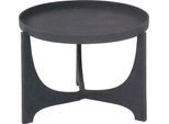 Beistelltisch PAROLI, grau (anthrazit, anthrazit, anthrazit), B:49cm H:37cm T:49cm, Tische, Beistelltisch