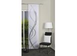 Schiebegardine HOME WOHNIDEEN "TIBASO", weiß, B:57cm H:225cm, Wirkware, Polyester, Gardinen, Schiebegardine, halbtransparent