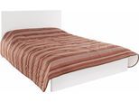 Tagesdecke, braun, B:195cm L:225cm, Polyester, WESTFALIA SCHLAFKOMFORT, Tagesdecken, Tagesdecke