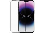 DBRAMANTE1928 Displayschutzfolie "ECO-SHIELD iPhone 14 Pro", schwarz (transparent, schwarz), T:0,4mm, Displayfolien, Displayschutzfolie
