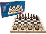 Spiel NORIS "Deluxe Holz Schach", bunt, Spiele, KinderB:28cm T:28cm, Holz, Spiel, B:28cm T:28cm