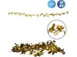 NÄVE LED-Lichterkette "Röschen", bunt, Dioden 40 Stk., Gesamtlänge 4,2m, Lichterketten, weiße und rosa Rosenblüten, warmweiße LED, Länge 420cm, Zuleitung 5m, LED-Lichterkette