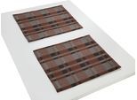 Platzset WIRTH "LAUFENBERG" Gr. 1, orange (terrakotta), B:40cm L:35cm, Obermaterial: 90% Polyester, 10% Baumwolle, Platzsets, Platzset