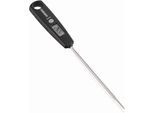 Bratenthermometer LEIFHEIT, silber (schwarz, silberfarben), Edelstahl, Kunststoff, Temperaturmessgeräte, Bratenthermometer, digital