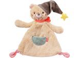 Schmusetuch FEHN "Bruno, Bär groß", Baby, braun, Plüsch, Softvelour, Schnuffeltücher Schmusetuch