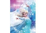 Bild KOMAR "Frozen 2 Elsa Action", bunt (farbe bild(er): bunt), B:30cm H:40cm, Holz, Papier, Bilder, Bild, Wandbild zur Dekoration im Kinderzimmer - ohne Rahmen