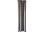 Vorhang HOMING "RE-Allen" Gr. 1, grau (kieselgrau), B:140cm H:245cm, Polyester, Gardinen, Vorhang, Fertigschal RE-Allen