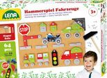 Spiel LENA "Hammerspiel Fahrzeuge", bunt, Spiele, Kinder, Kunststoff, Spiel