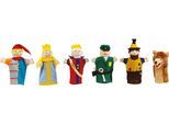 Handpuppe ROBA "Kasperfiguren, 6-fach sortiert", bunt, Puppen, Kinder, Stoff, Handpuppe