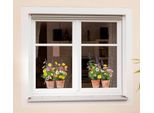 Fensterbild KOMAR "Springtime", bunt, B:31cm H:31cm L:31cm, Kunststoff, Fensterbilder, Fensterbild, 31x31 cm (Breite x Höhe), selbsthaftend